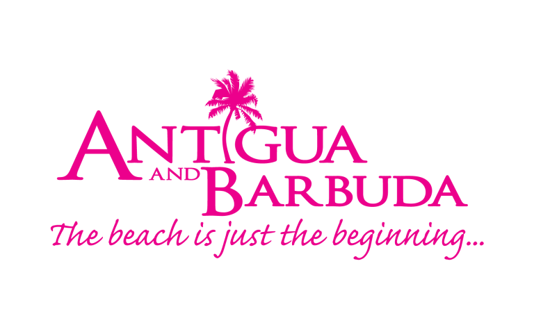 Antigua and Barbuda Tourism Authority Logo in Pink